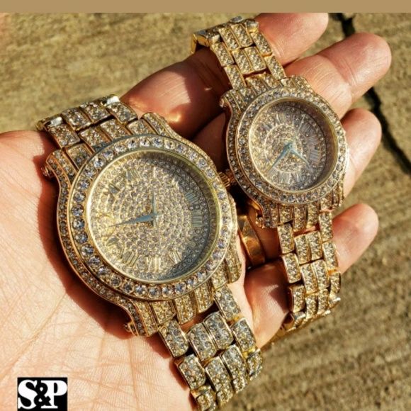 diamond watch set
